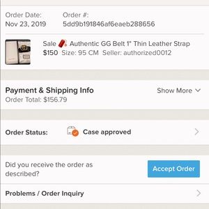 DO NOT BUY ITS FAKE! Authorized0012 is her Poshmar